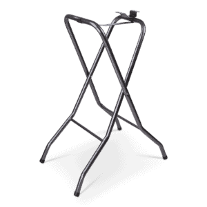 Statafel met metalen frame, ideaal voor evenementen en feesten.