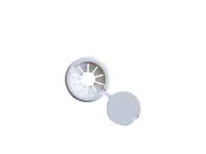 Veiligheidsventiel voor waterboiler, voorkomt overdruk en lekkage.