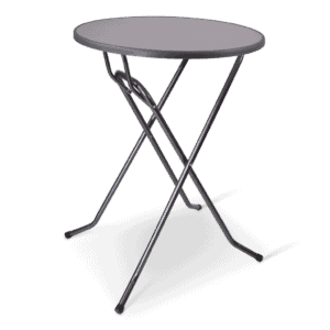 Tafeltje voor binnen en buiten, ideaal voor tuin of balkon, compact en stevig.