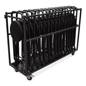 Statafel met barkrukken voor horeca en evenementen.