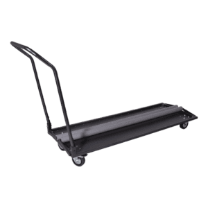 Wandelwagen voor het gemakkelijk verplaatsen van zware goederen in magazijn of winkel.