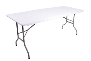 Tafel voor evenementen en feesten, ideaal voor catering en bijeenkomsten.