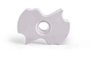 Zachte schuimrubber schijf voor stoffer en blik, geschikt voor schoonmaakwerkzaamheden.