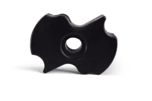 Rubberen wielbeschermer voor fiets, bescherming en slijtvastheid.