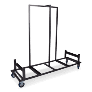 Flexibel kledingrek op wielen voor winkels en opslagruimtes.