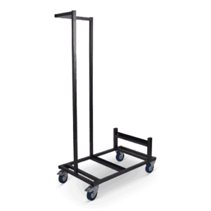 Statafel met wielen, ideaal voor evenementen, feesten en catering.