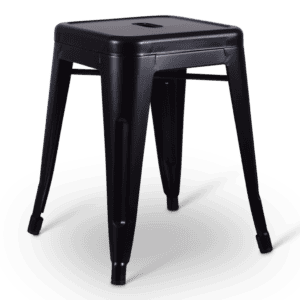 Statafel van metaal, ideaal voor evenementen en horeca gebruik.